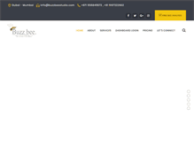 Tablet Screenshot of buzzbeestudio.com